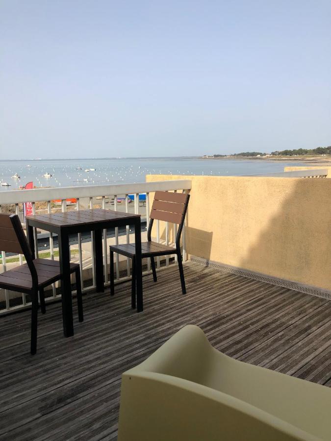 Logis Hotel Le Calluna Restaurant La Flottille Préfailles Eksteriør bilde