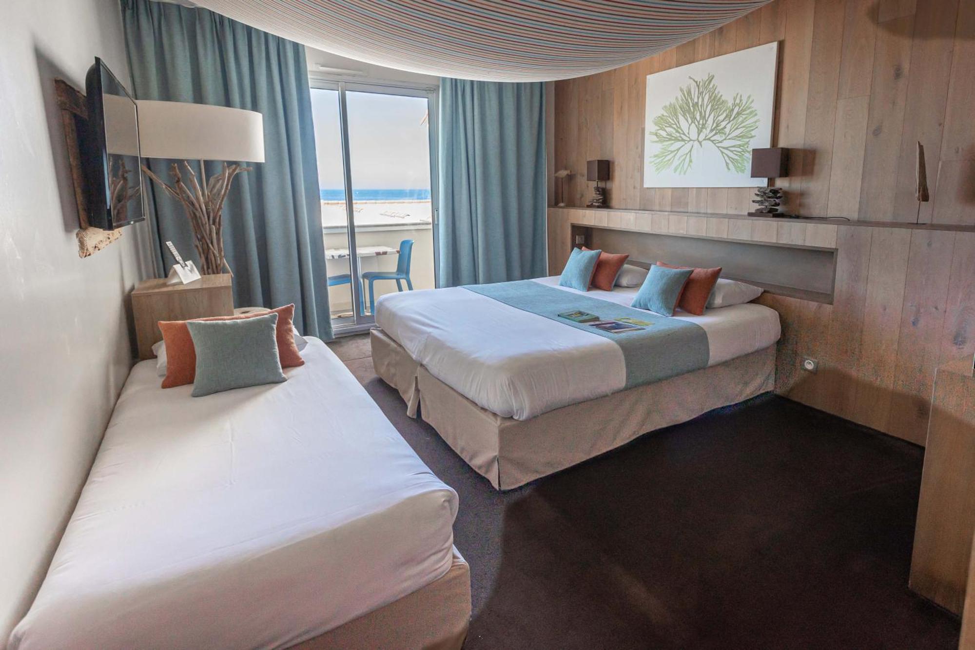 Logis Hotel Le Calluna Restaurant La Flottille Préfailles Eksteriør bilde